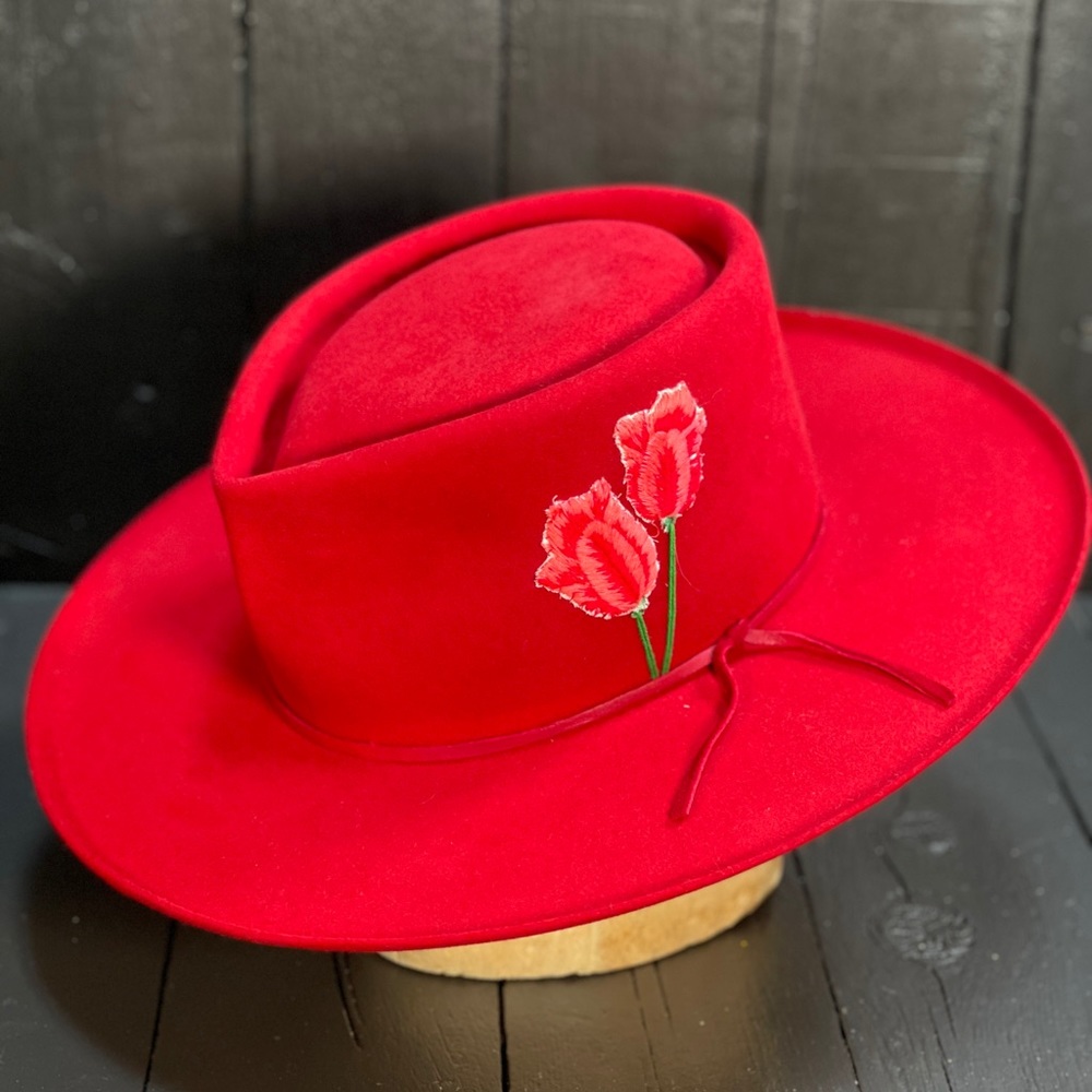 SOLD Hand Made fur felt western hat